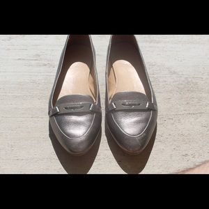 Coach metallic ruthie style flat